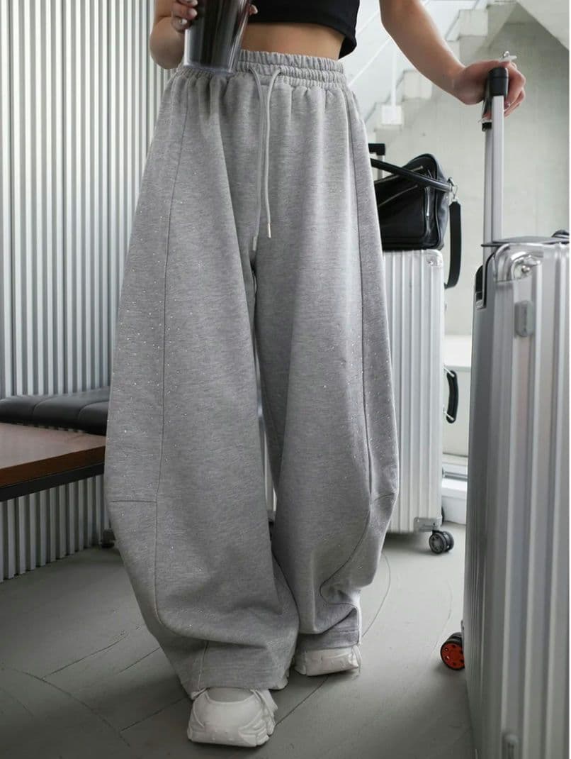 Darich ダーリッチ シャイニーバレルスウェットパンツ　FS