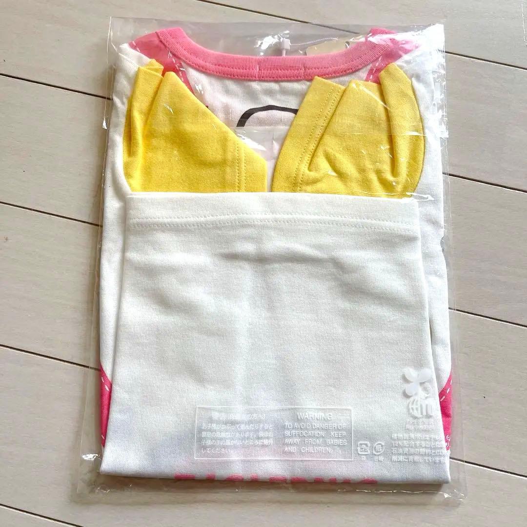 【新品】Miki House Tシャツ ３枚 ズボン１枚　90cm 女の子