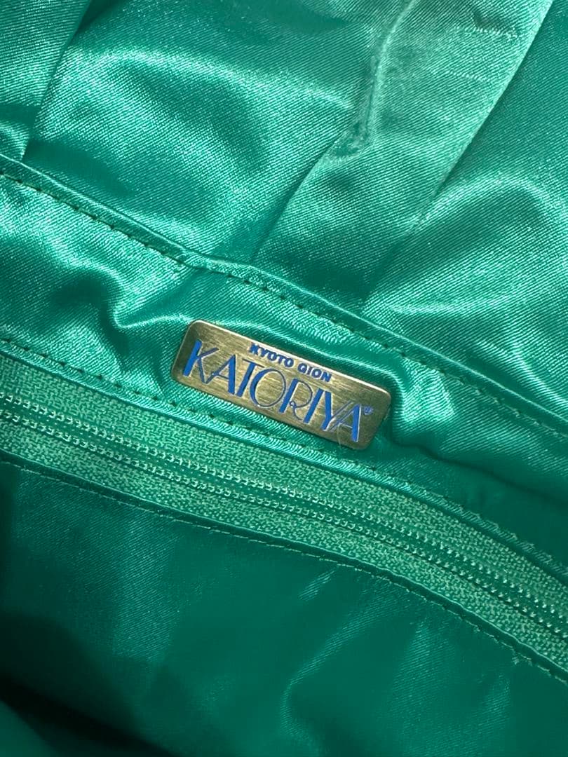 KATORIYA 総ビーズ刺繍 花柄 ハンドバッグ　セット