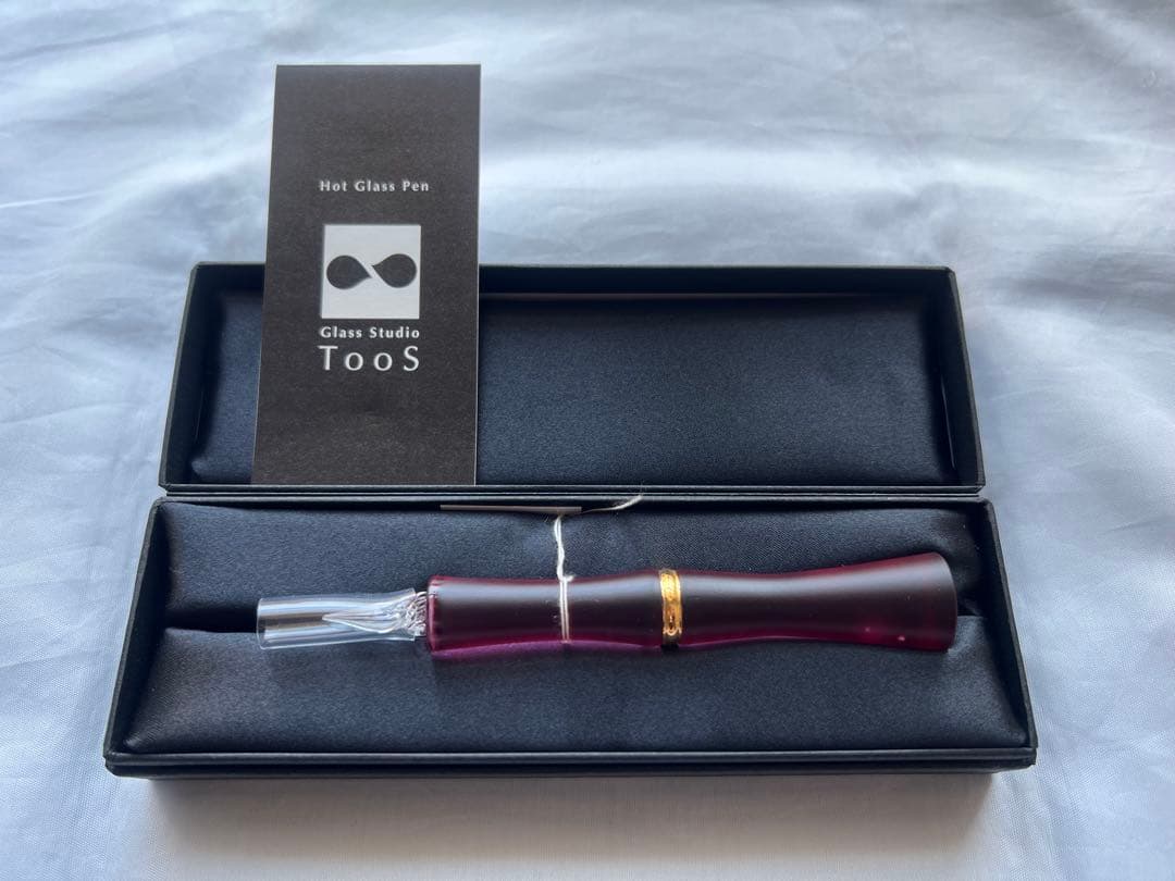 新品送料込★Glasspen TAKETORI 百華 pure GoldRuby