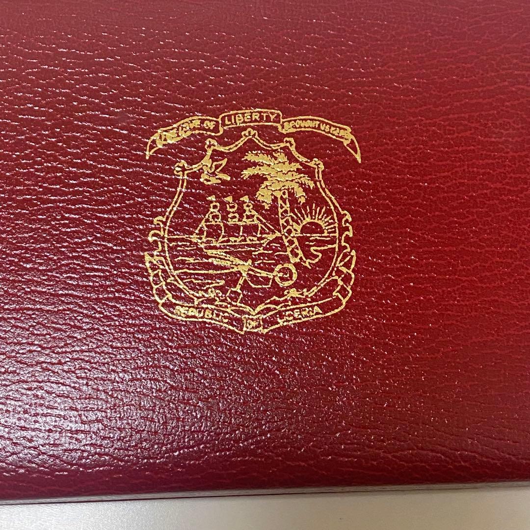 1978年 リベリア共和国 プルーフ セット フランクリン・ミント