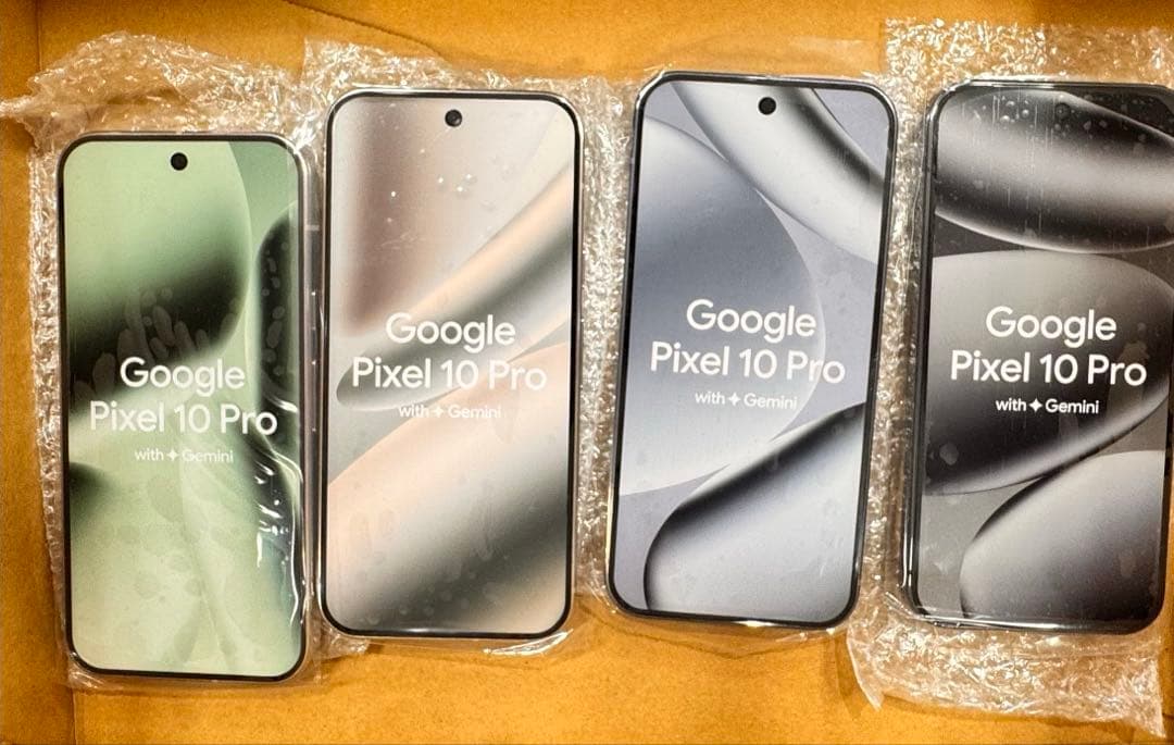 Google pixel10 Pro モックアップ