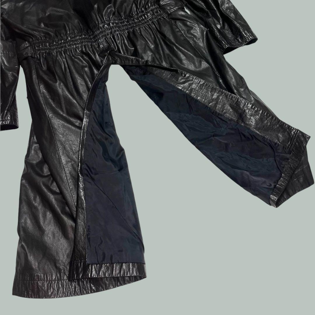 ジャケット・アウター LUNA MATTINO Leather gown coat