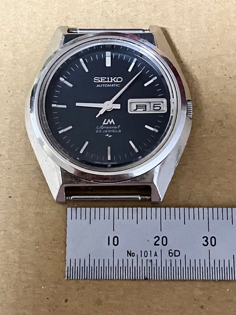 セイコー　52ロードマチック スペシャル　ネイビー　5206-6080