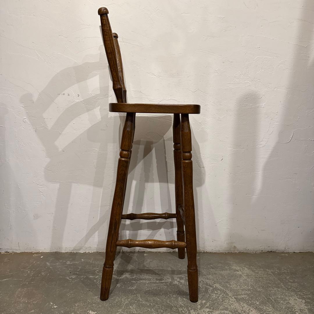 ヴィンテージ　ダイニングチェア　カフェチェア　ハイチェア　1