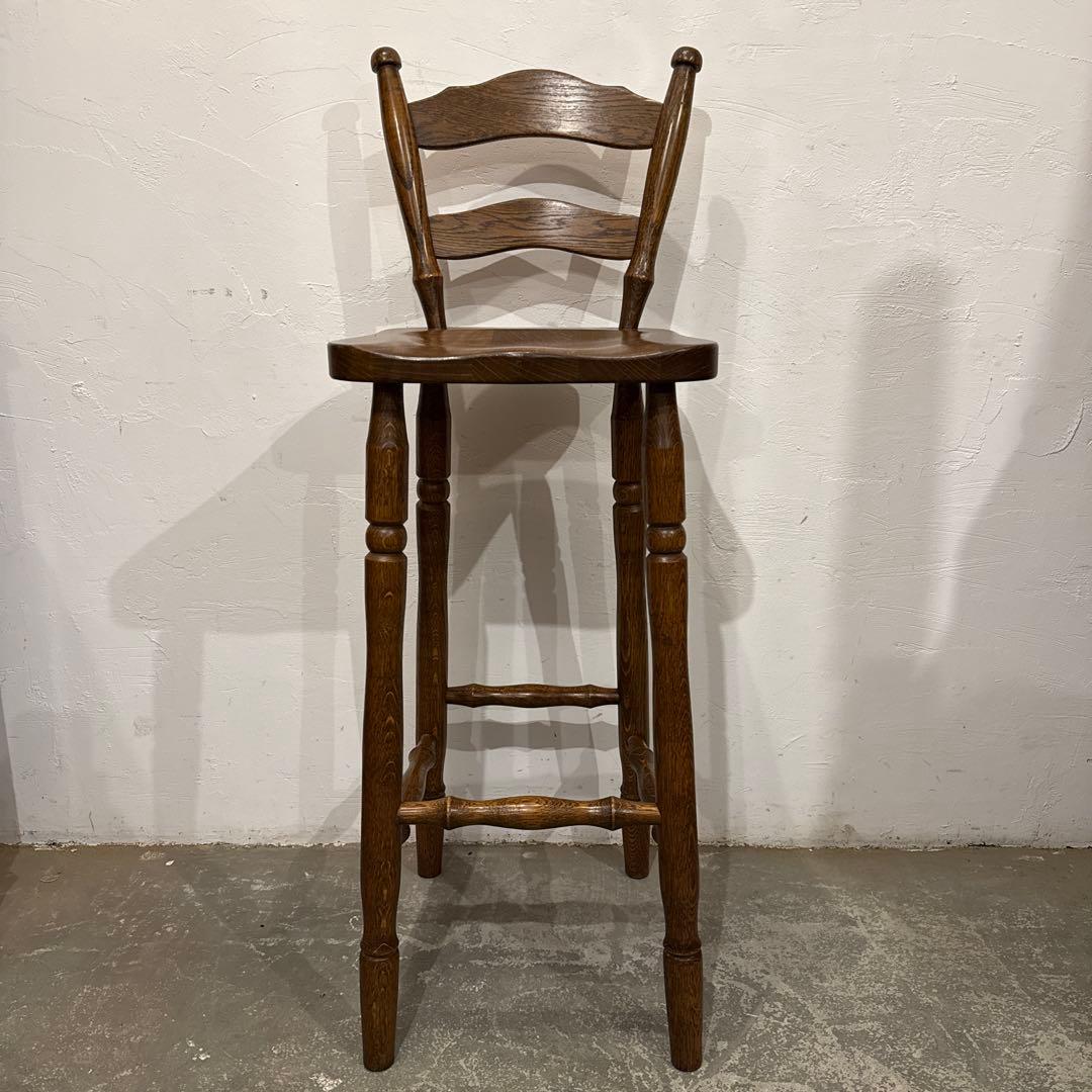 ヴィンテージ　ダイニングチェア　カフェチェア　ハイチェア　1