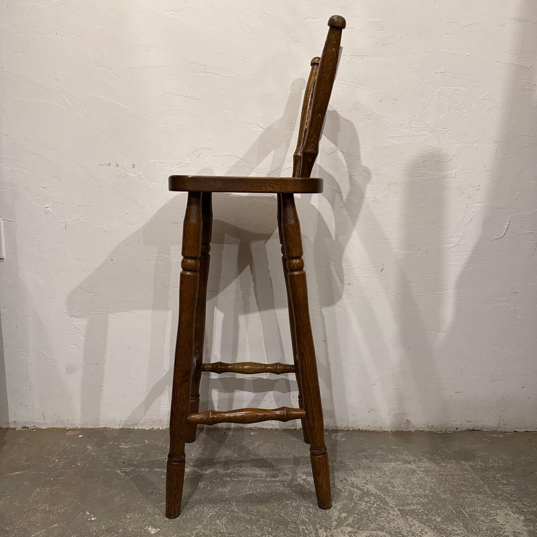 ヴィンテージ　ダイニングチェア　カフェチェア　ハイチェア　1