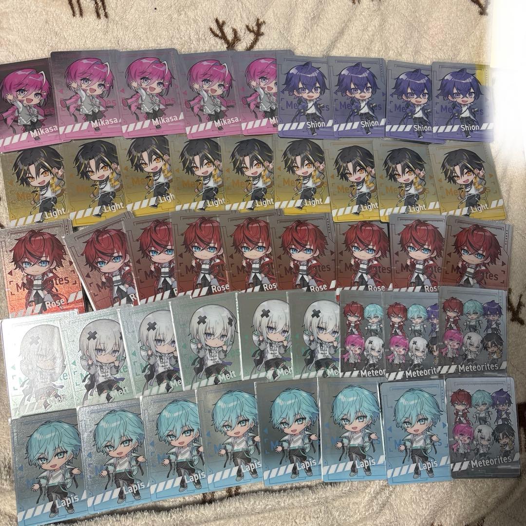 めておら meteorites コレクションカード