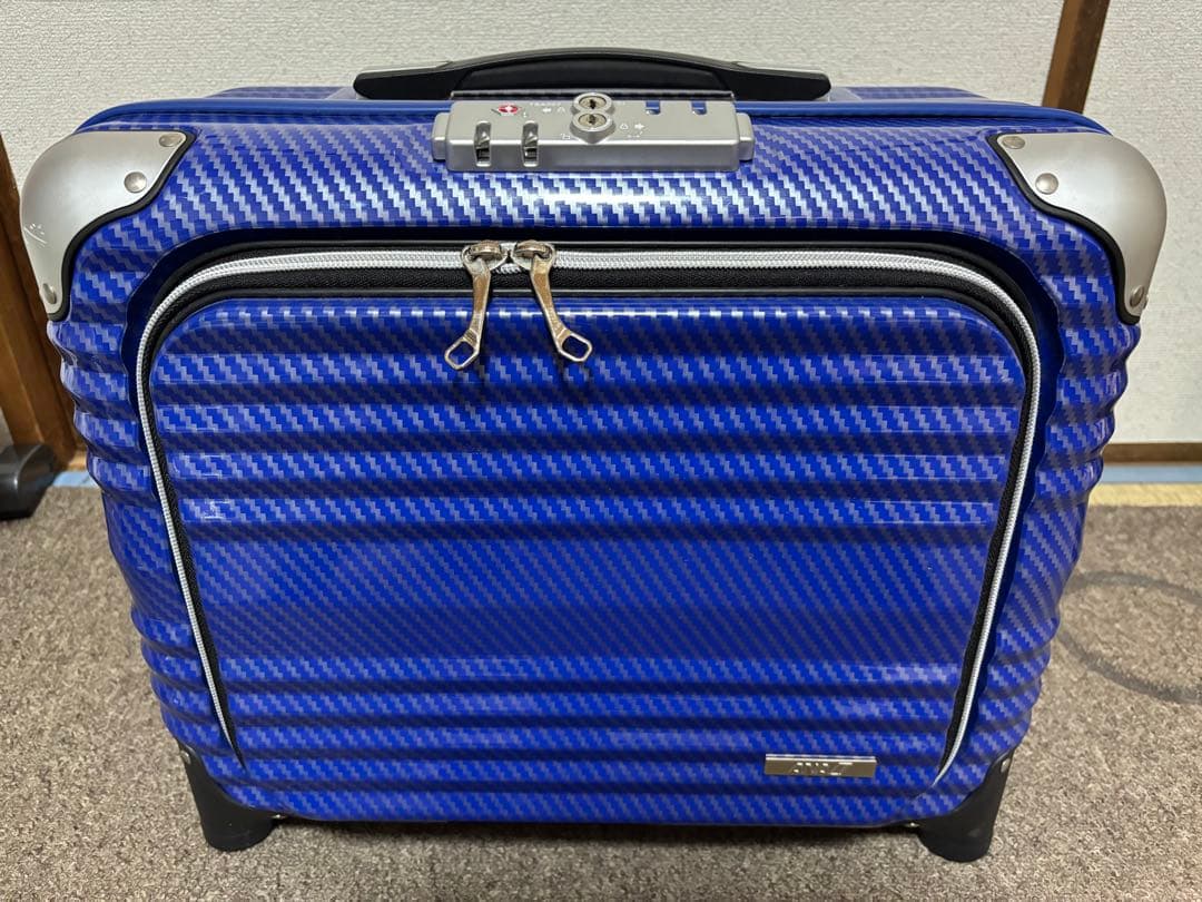 ANAオリジナル キャスターバッグ キャリーバッグ ブルー スーツケース