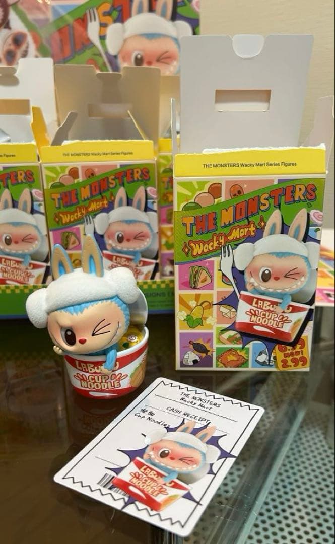 【セール・11種】ポップマート ラブブ ワッキーマートシリーズ 購入特典うちわ付