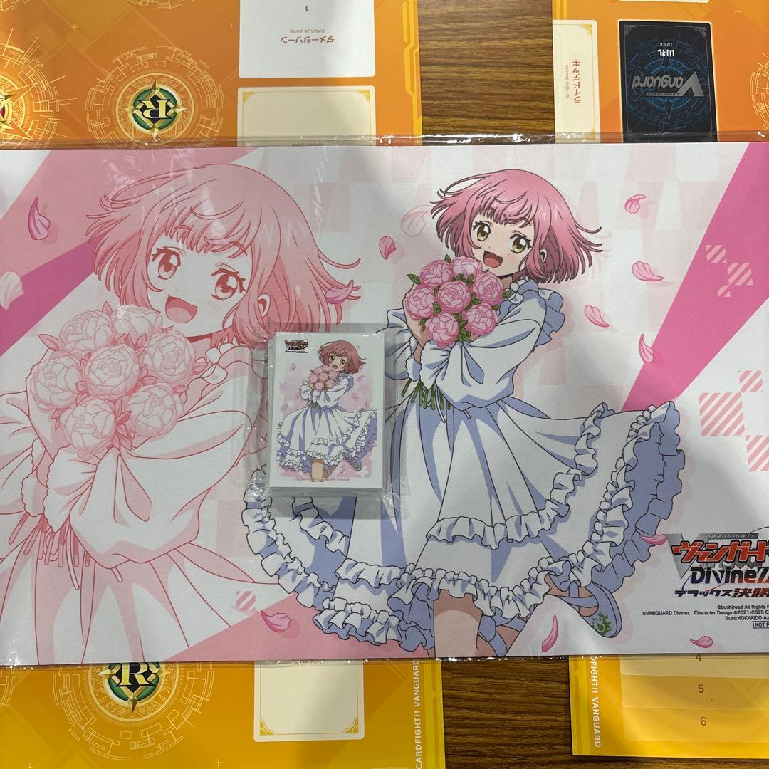 WGPデラックス2025 名古屋会場限定　プレイマット　スリーブ　羽根山ウララ