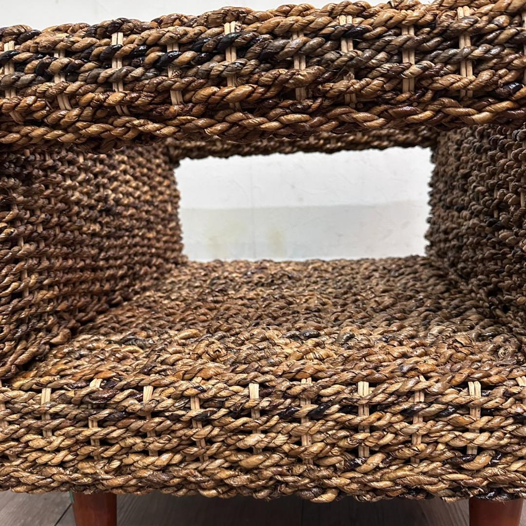 あさひなすずか　アジアンテイスト　ガラステーブル 幅　50cm