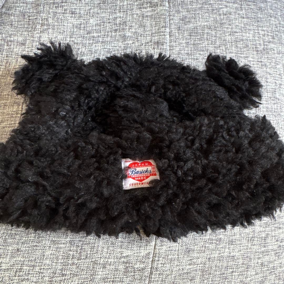 BASICKS Bear Beanie ブラック 25SS