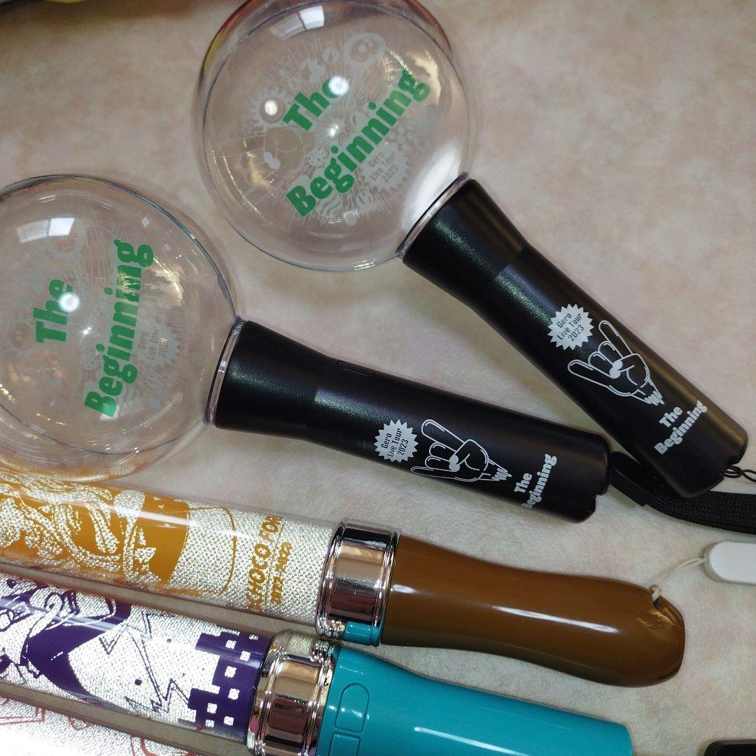 歌い手　めいちゃん　まとめ売り　Gero 肉チョモランマ　ペンライト　ぬいぐるみ