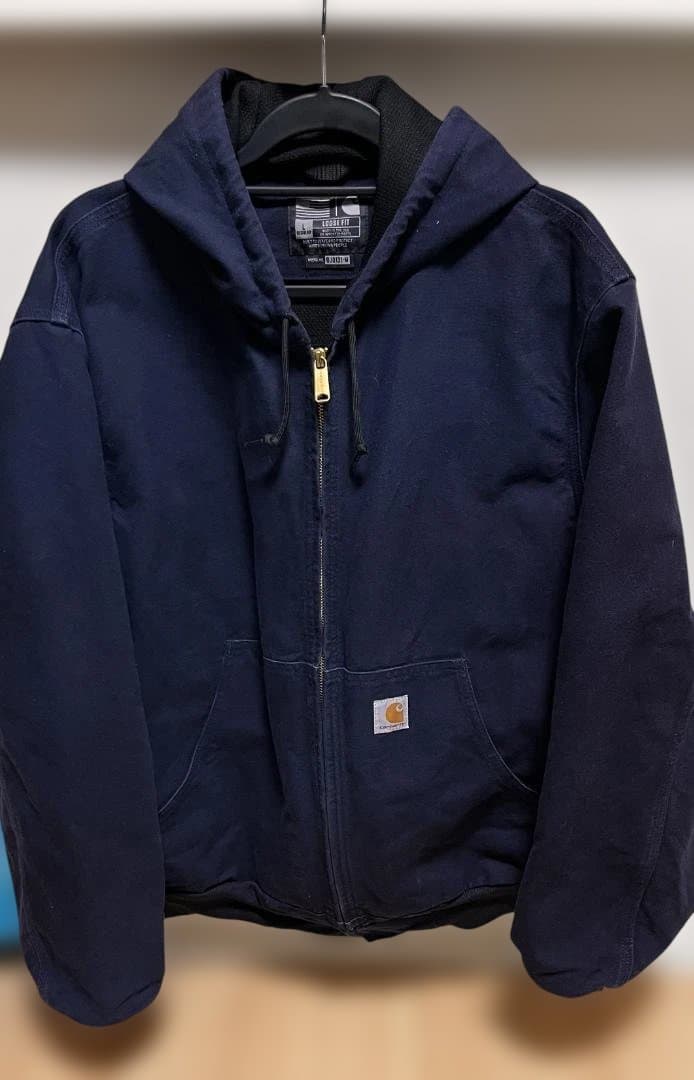 Carhartt ネイビー アクティブジャケット L