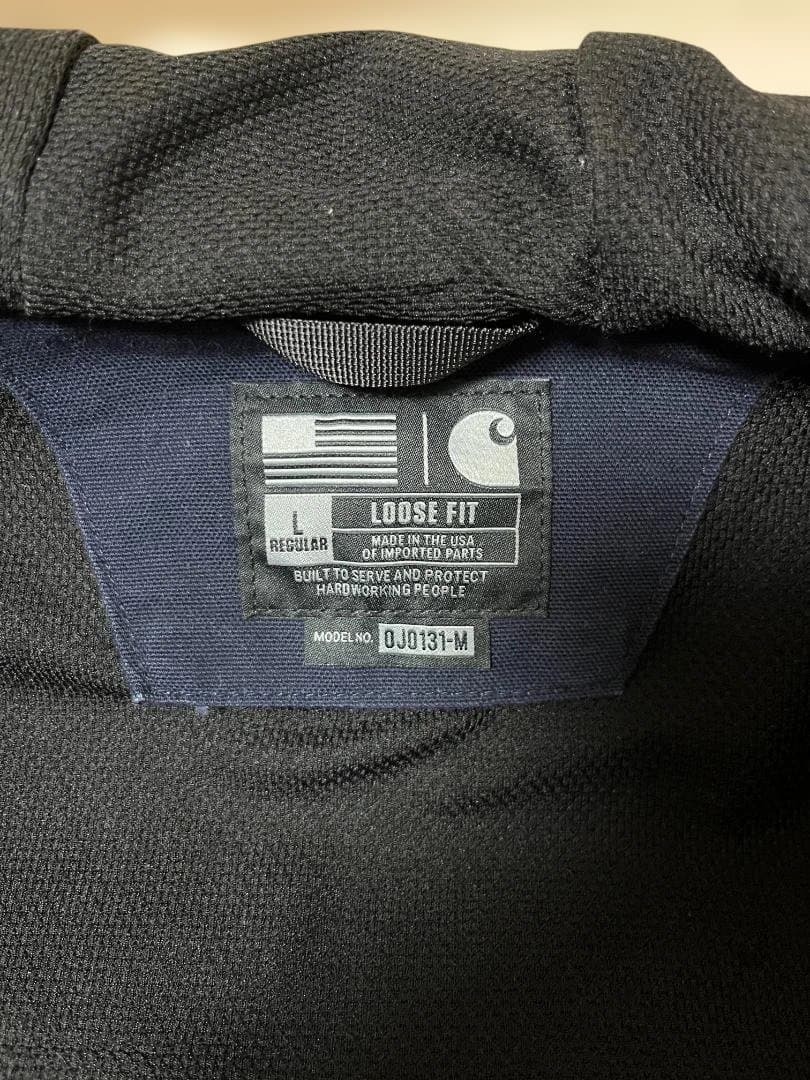 Carhartt ネイビー アクティブジャケット L
