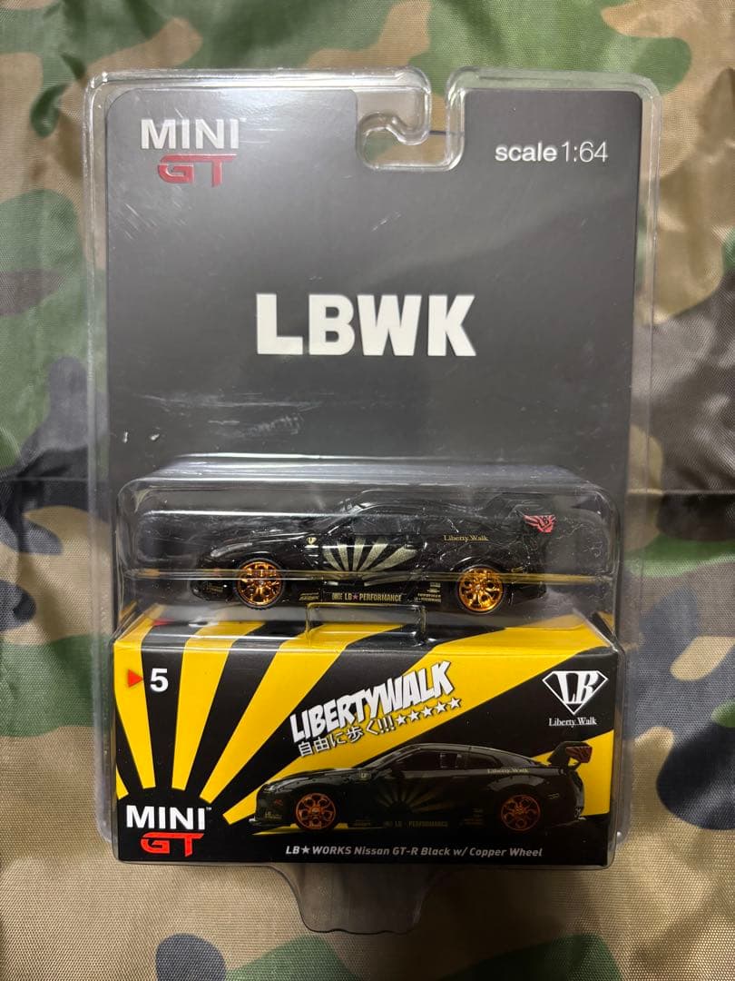 ミニカー MiNiGT LBWORKS Nissan GT-R black