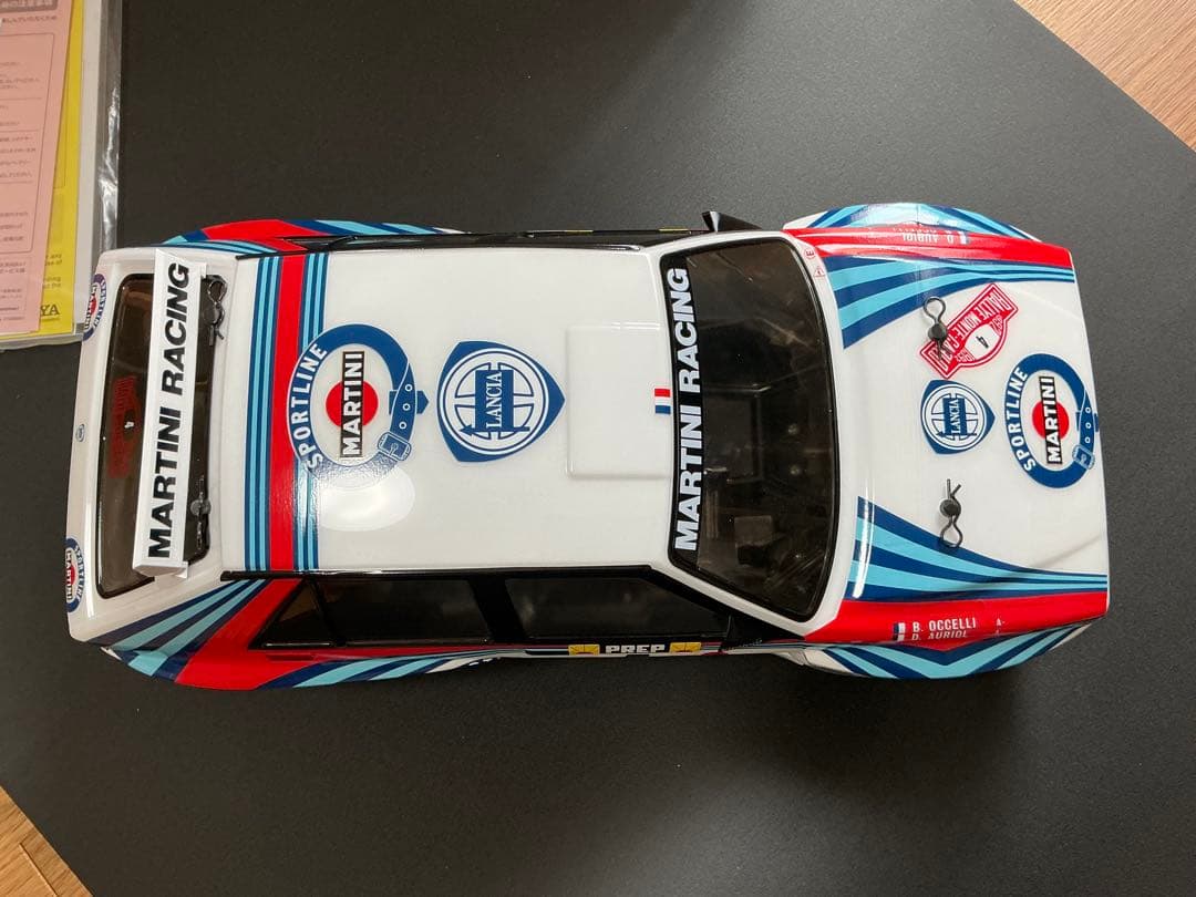 XBランチアデルタ インテグラーレ (TT-02) プロポ付き塗装済み完成モデル