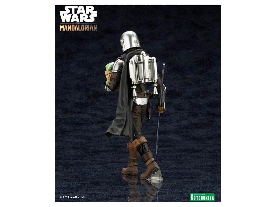 【新品】ARTFX+ マンダロリアン & グローグー withベスカースタッフ