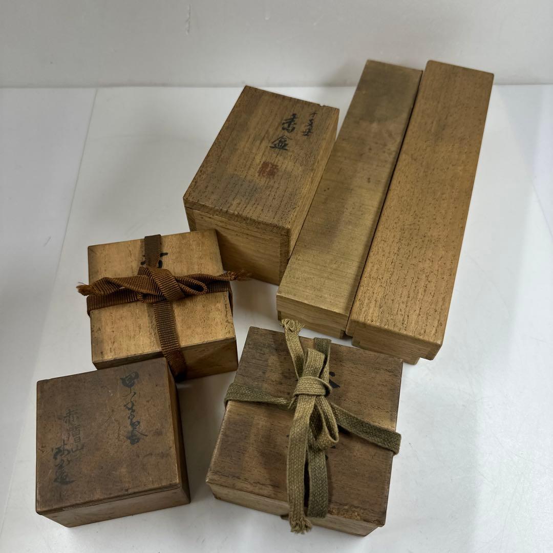 江戸時代　蓋物　香合　螺鈿　東な7-0415①