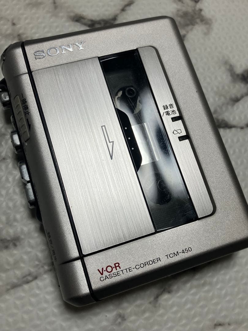 ✨美品✨SONY カセットレコーダー「TCM-450」動作品。