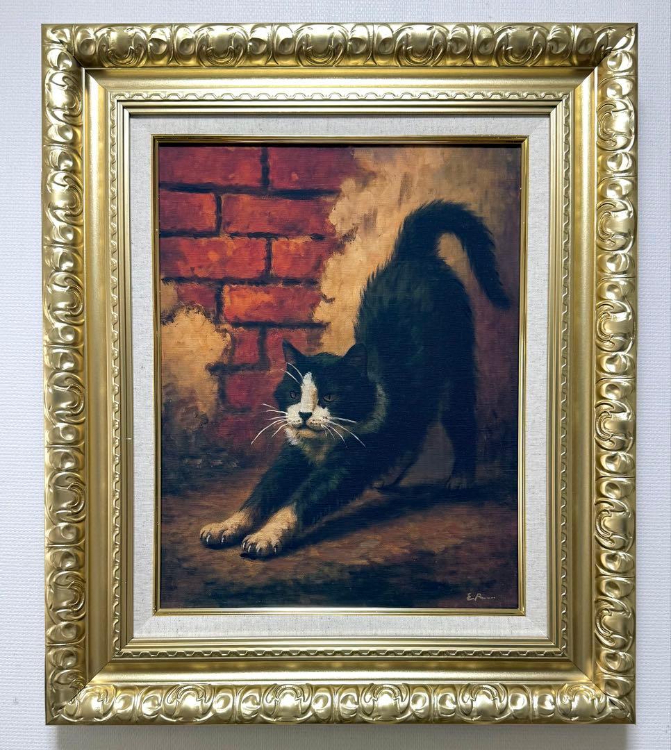 (F6号)安藤絵流【俺がボスだ・ハチ】表サイン有/裏共シール有/真作/b