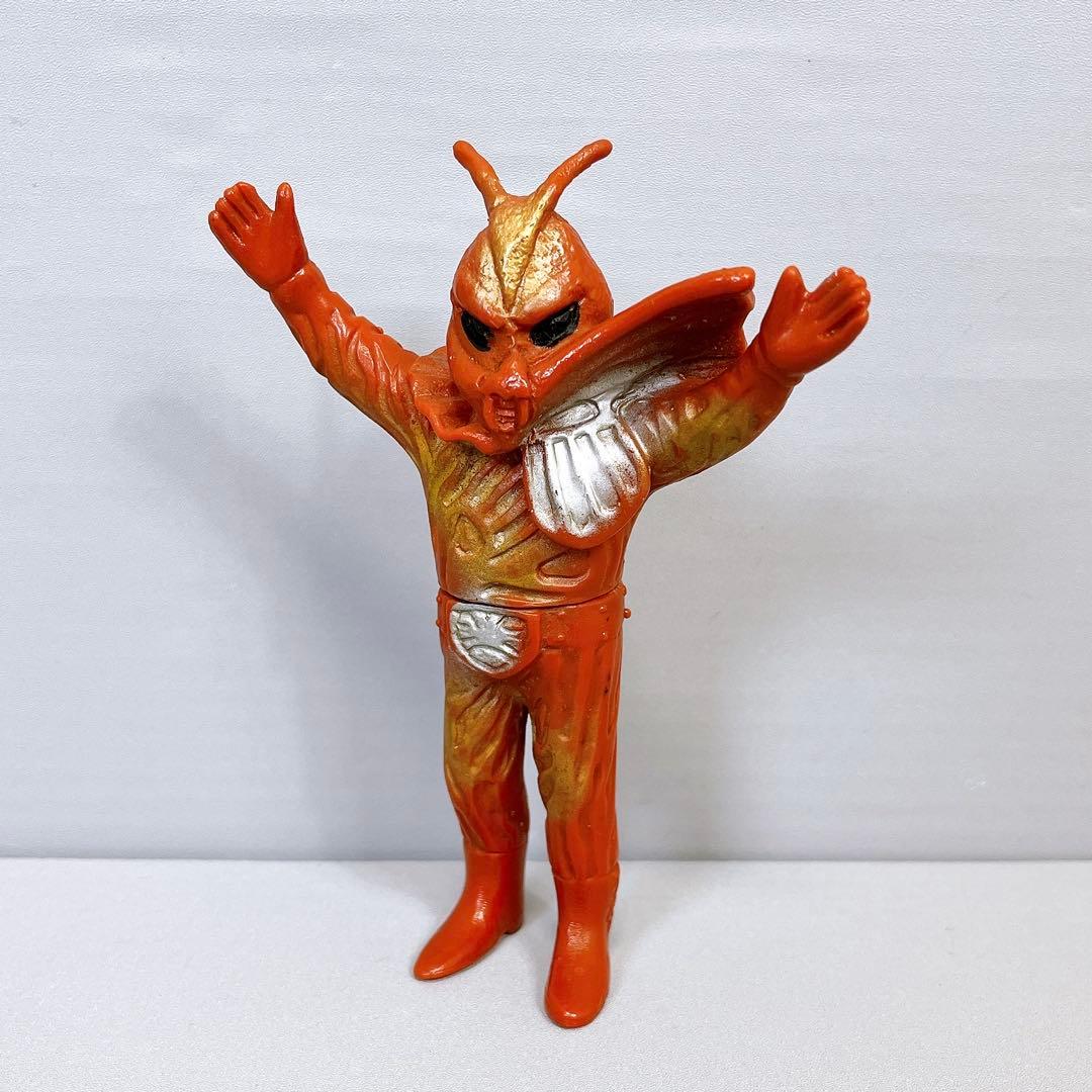 【超貴重】当時物　ミニソフビ　怪人ギリーラ　仮面ライダー　毒蝶ギリーラ　ポピー