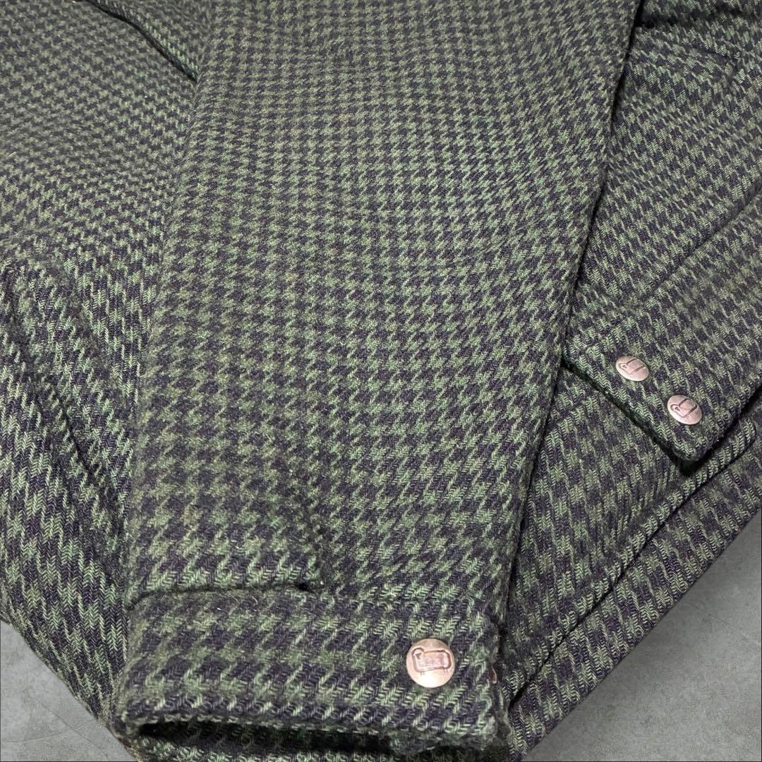 80’s Woolrich ウールハリントンジャケット USA製 短丈 裏ボア