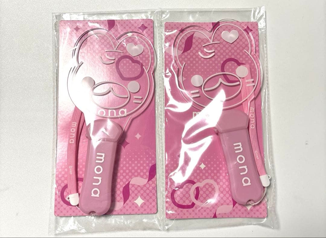 HoneyWorks mona もにゃかプレート ペンライト　2本