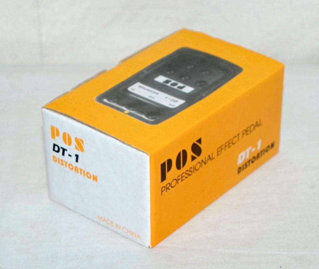 未使用品 POS DT-1 ディストーションエフェクター 説明書付き コレクター