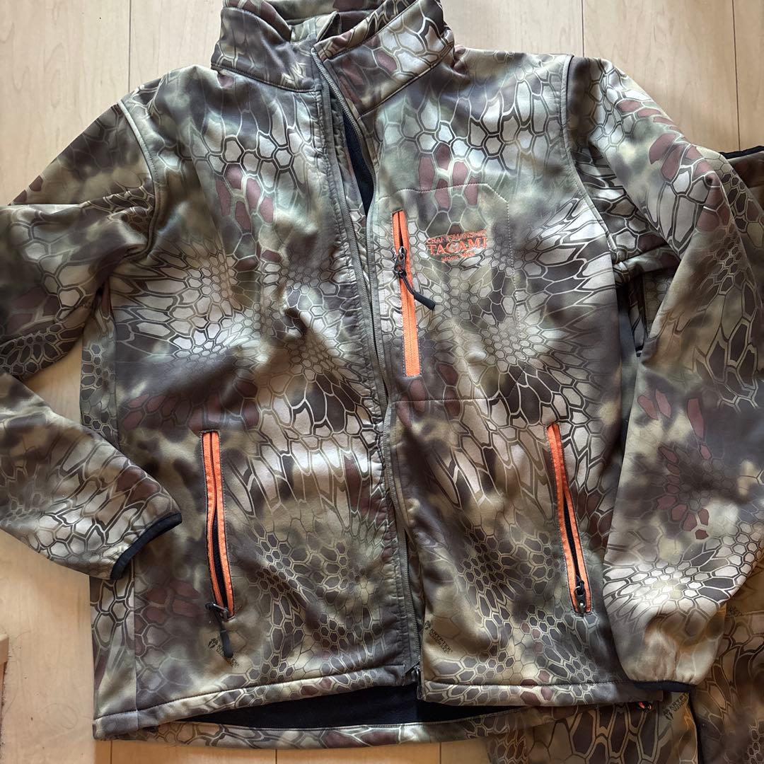 p*g様 TAGAMI 狩猟服　L サイズ　カモフラージュ ジャケット パンツセ