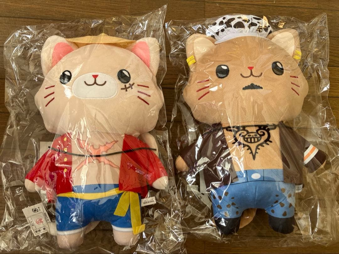 ONE PIECE with cat BIG ルフィ、ロー