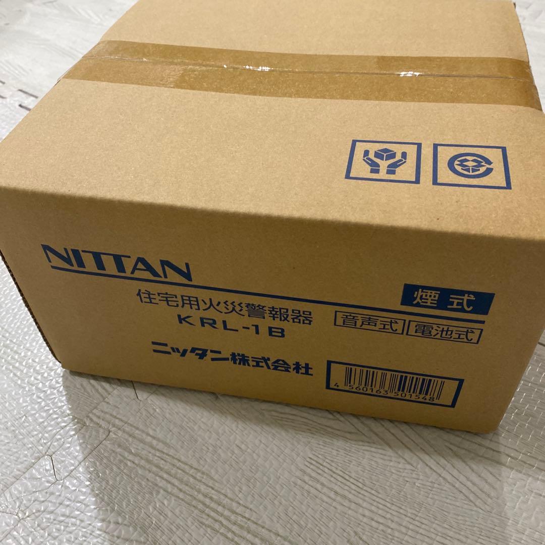 新品未使用　ニッタン　住宅用　火災報知器　火災警報器　煙式KRL-1B　１０個