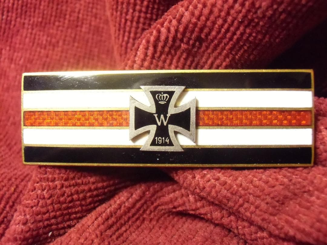 W帝政ドイツ軍/プロイセン王国＊１９１４鉄十字勲章ブローチ（実物）