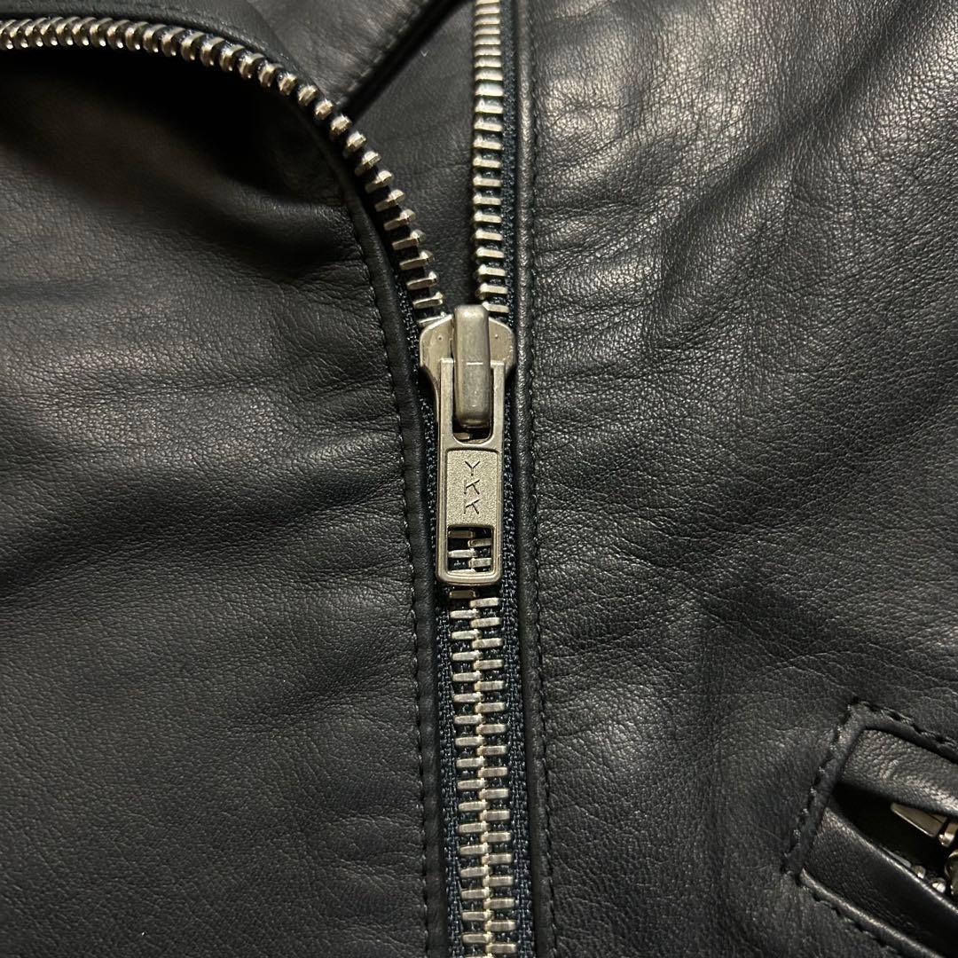 極美品✨アニエスベースペシャル ダブル レザージャケット カウレザー 2 M相当