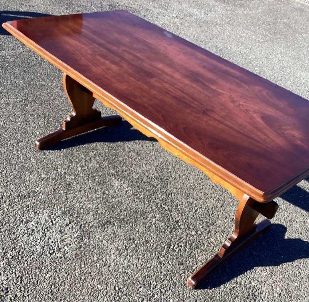 千葉県鴨川発　オールドカリモク　Karimoku　ダイニングテーブル 　4人掛け