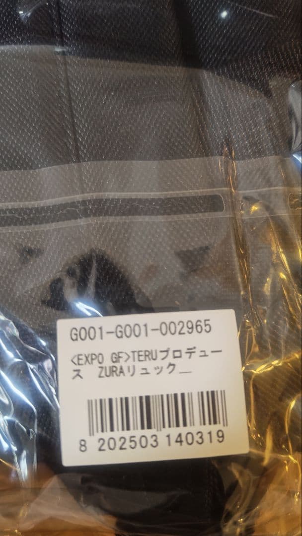 GLAY ズラーリュックVer.5