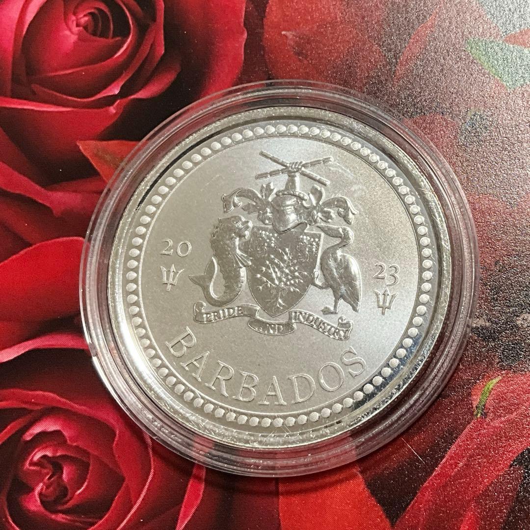 バルバドス BARBADOS 2023年 1オンス 銀貨 純銀