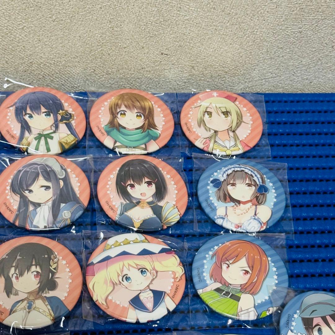 きららファンタジア 缶バッジ セット ANNIVERSARY FES c