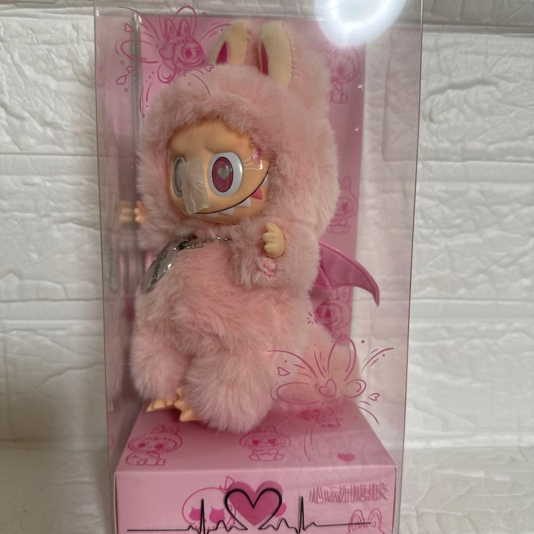 【新品】激レア！ジモモ　ラブブ　ピンクドラゴン　羽ピンク　チャーム　ぬいぐるみ