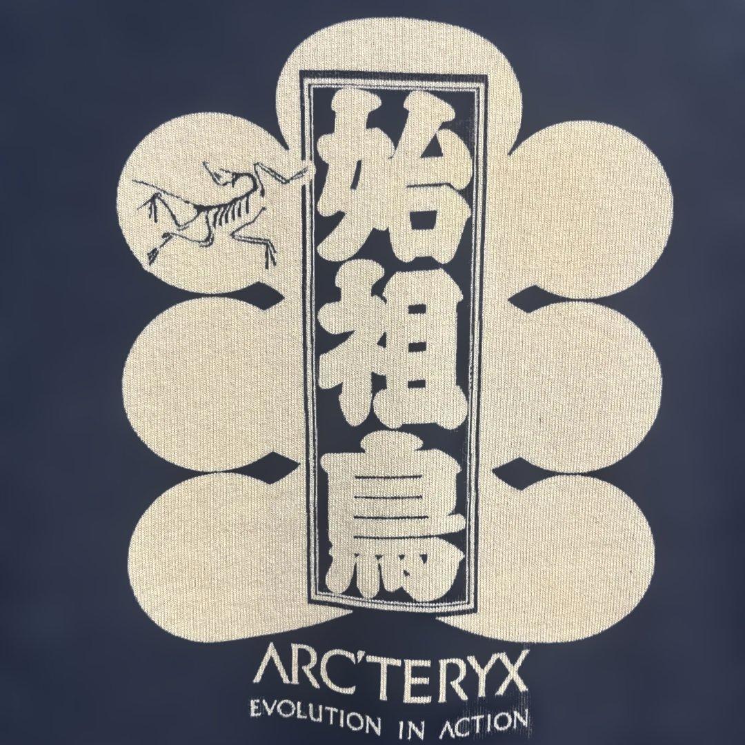 当時物 日本限定 arcteryx 漢字 大入 始祖鳥 T