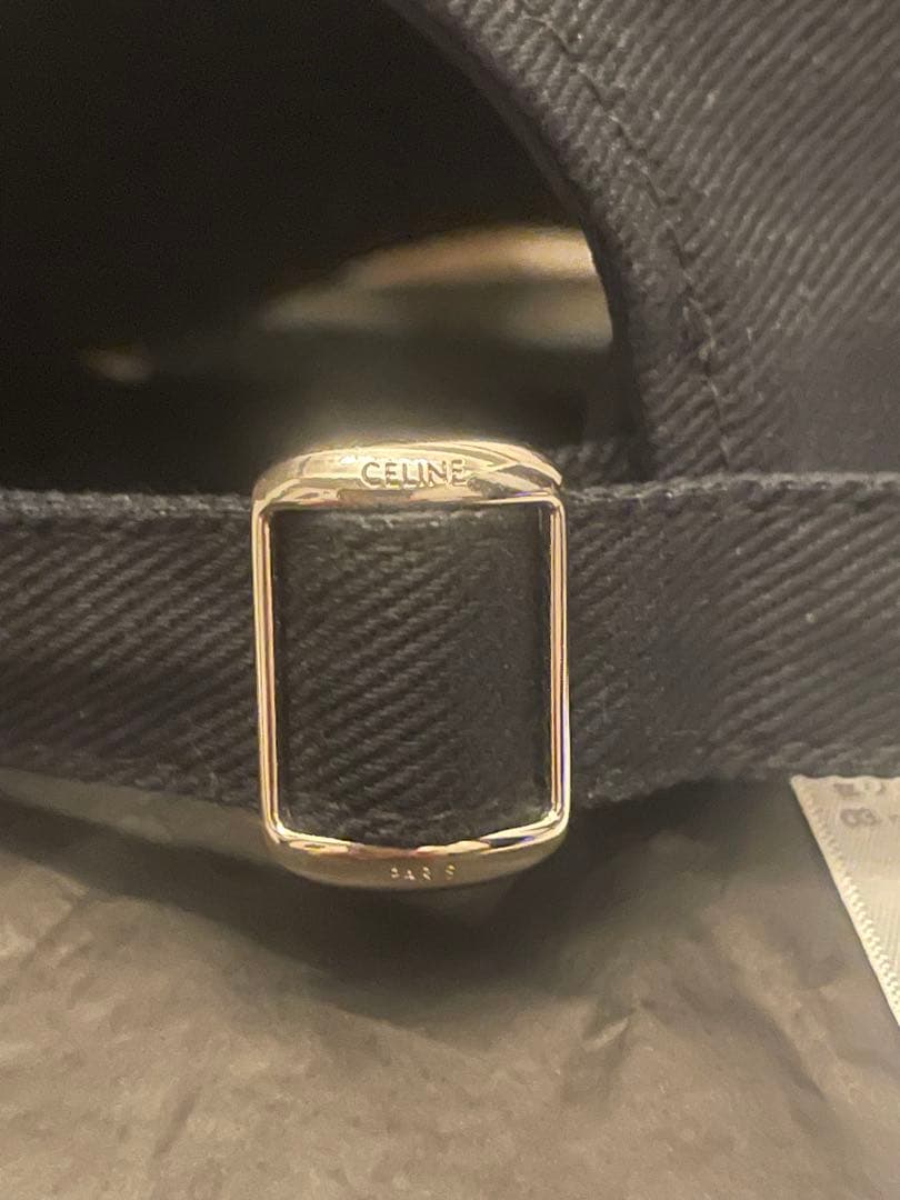 CELINE トリオンフベースボールキャップ