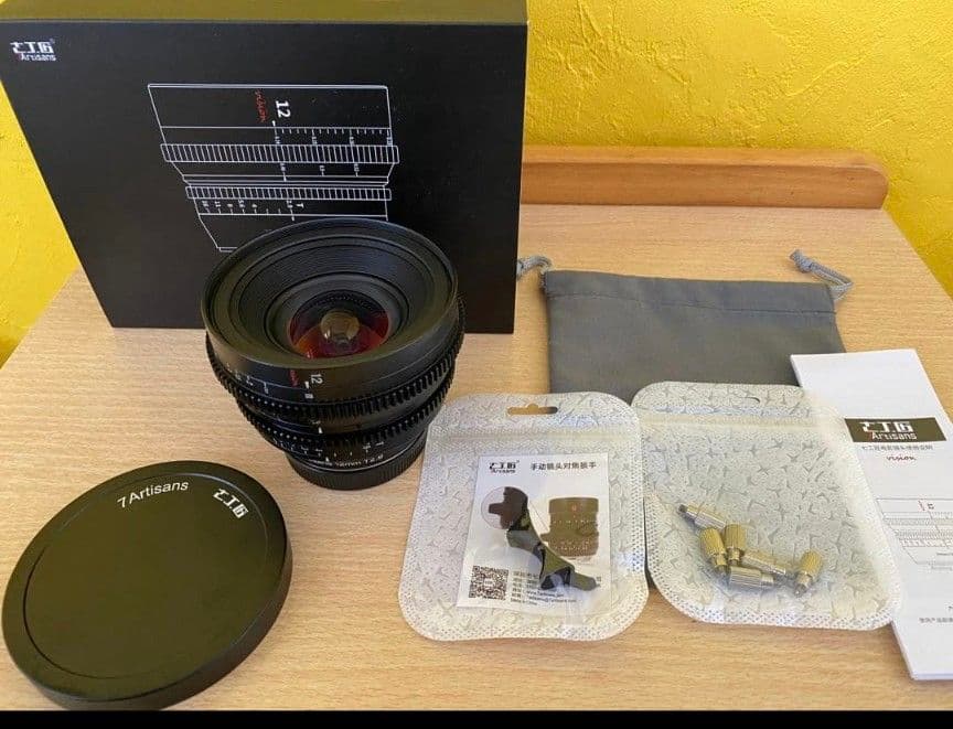 七工匠のaps-c用 sony 35,12mmセット　ttartisan