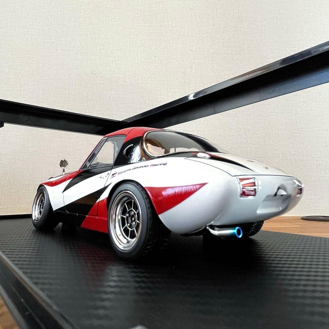【ミニカー 美品】1/18 イグニッションモデル トヨタ スポーツ 800