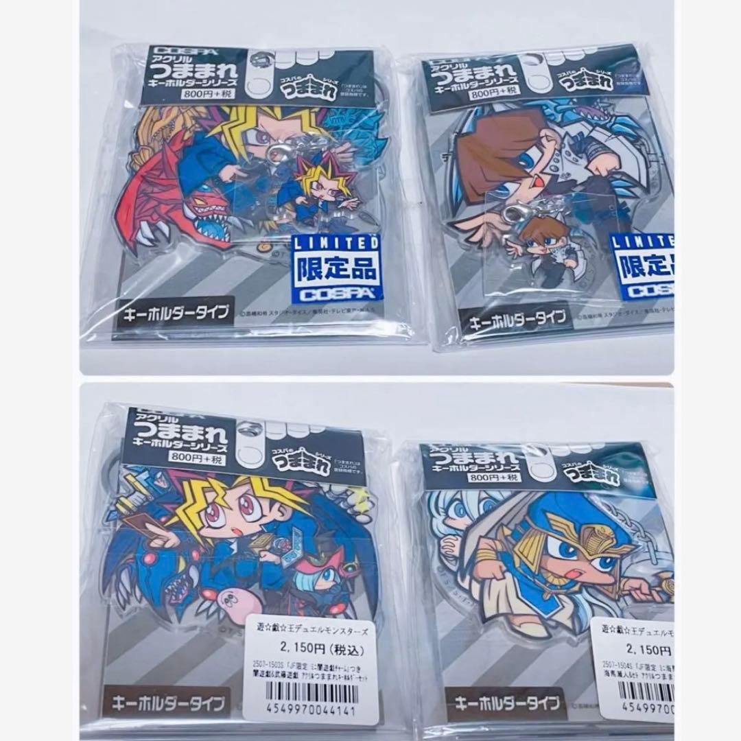 JF2018限定 ミニ遊戯・海馬チャームつきアクリルつままれ キーホルダーセット