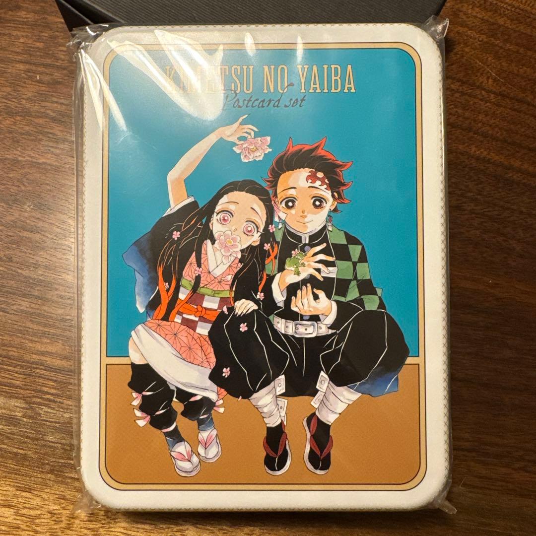 （新品）鬼滅の刃 缶入りポストカードセット23枚入り