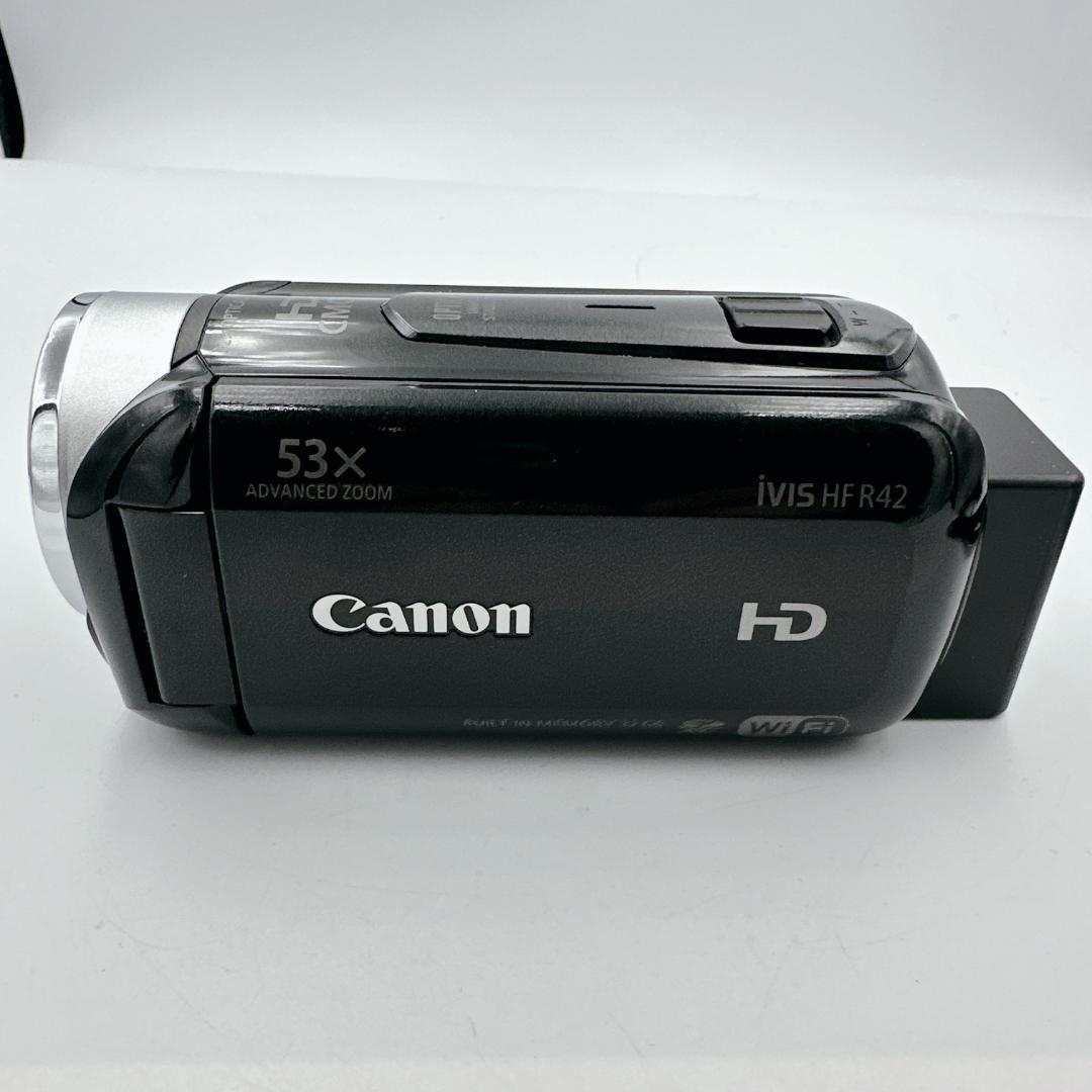 【美品】Canon キヤノン デジタルビデオカメラ iVIS HF R42