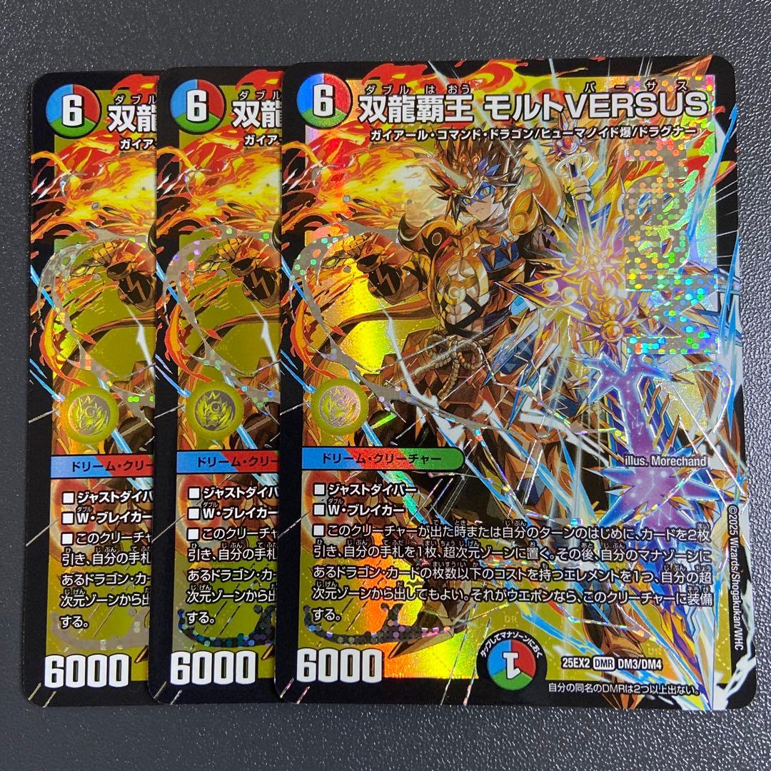 双龍覇王 モルトversus 3枚