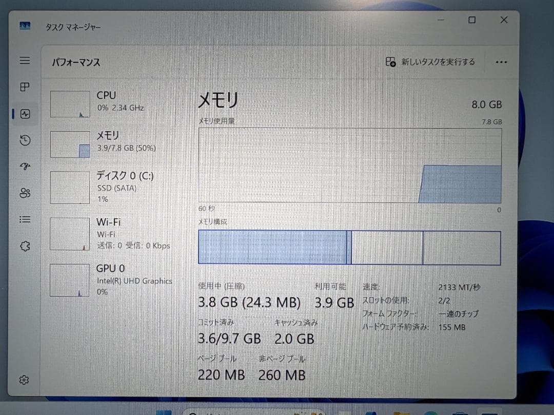 超軽量 13.3型 NEC i5 10世代 大容量512GB 2021年