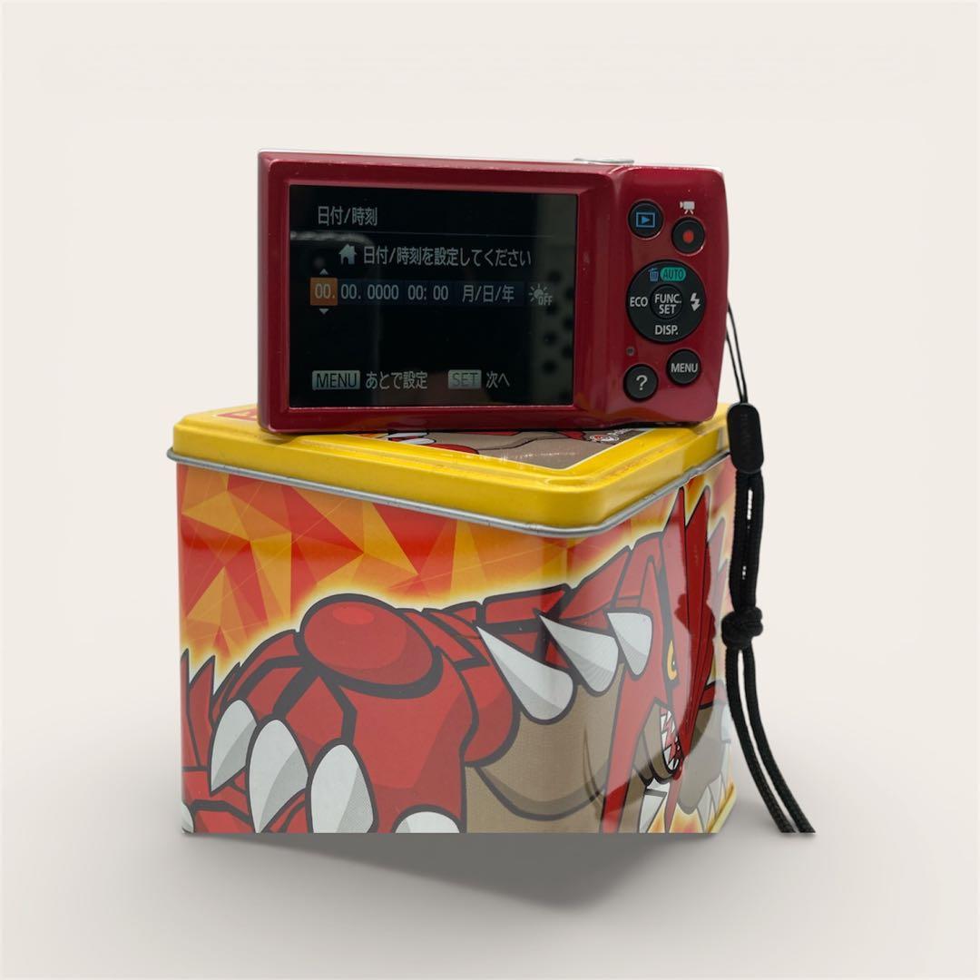 【美品】【送料込】Canon IXY160 レッド 充電器・バッテリー付き